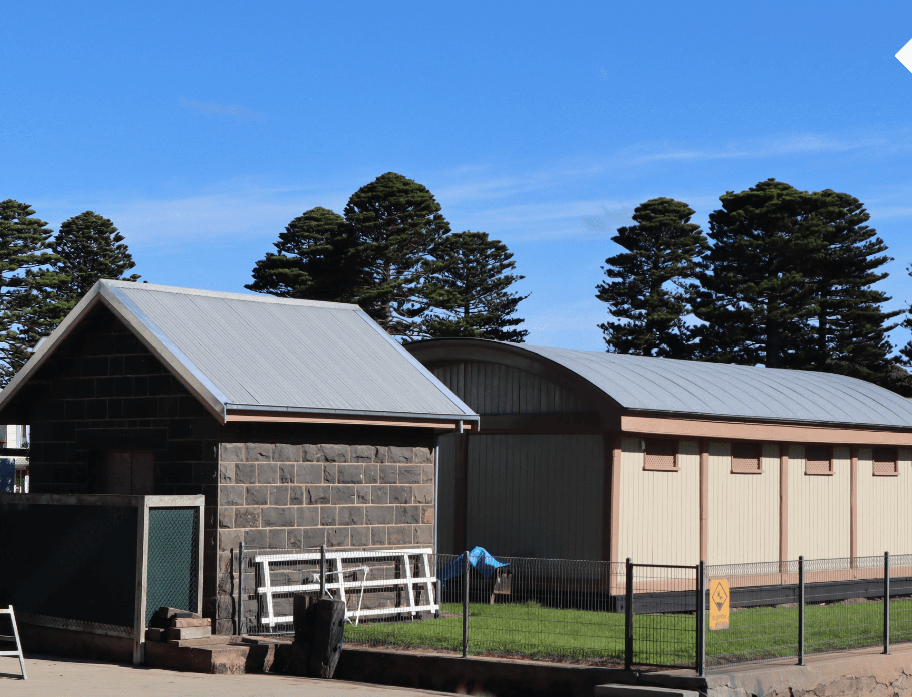 life boat house in port fairy